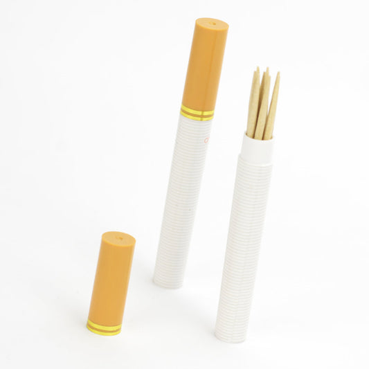 Creative Cigarette Toothpick Holder Household Living Room Dustproof Toothpick Box
